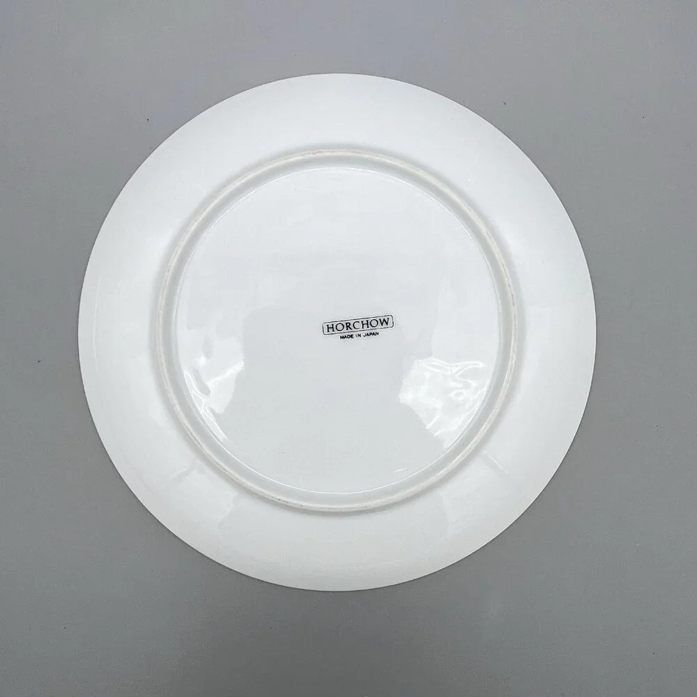 Set of 4 Horchow Collection Botanical Flowers 7 5/8" Dessert Plate Japan - Picture 9 of 10